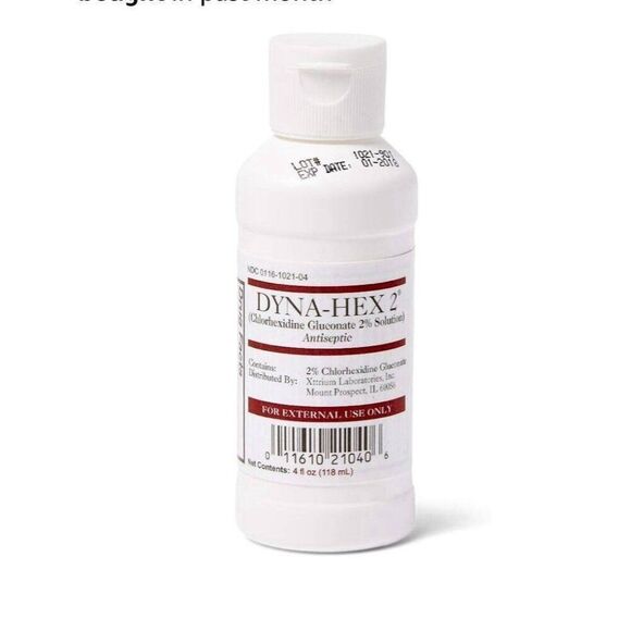Dyna-Hex 2% CHG Scrub Bottle by Dynahex 4 Oz - Picture 1 of 1